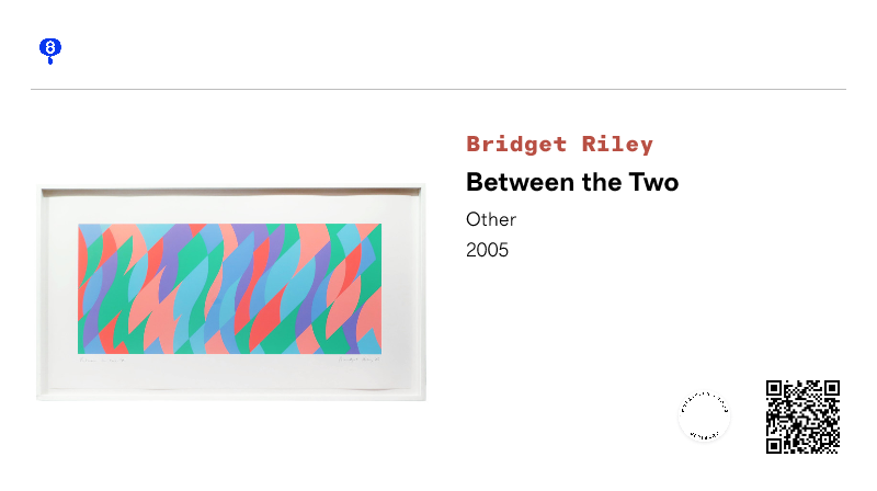 Bridget Riley | Between the Two | View certificate