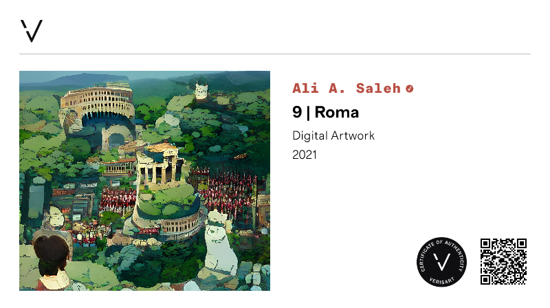 Ali A. Saleh | 9 | Roma | View certificate