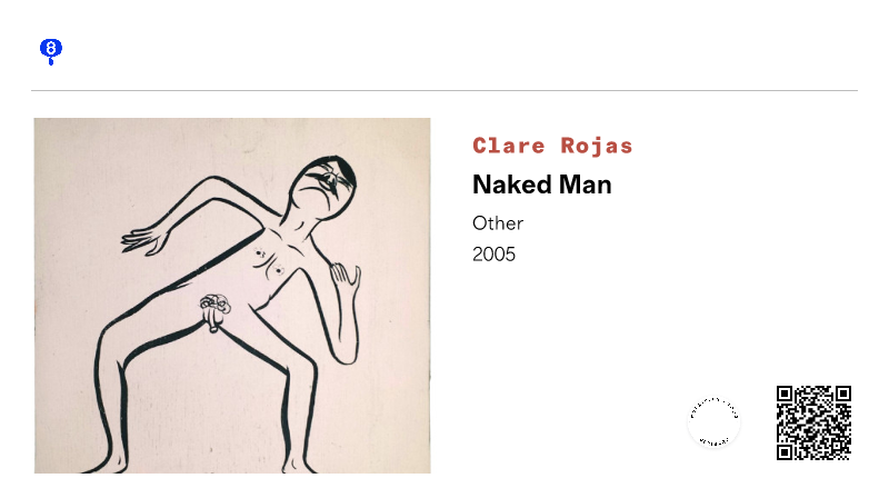 Clare Rojas Naked Man View Certificate